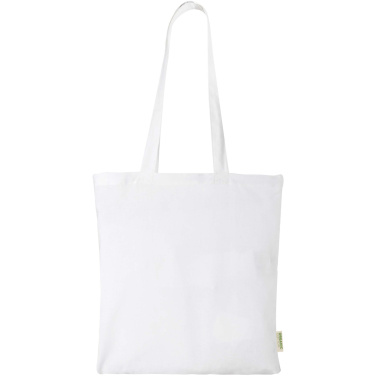 Logo trade promotional merchandise image of: Odisha 140 g/m² OCS organic tote bag 7L