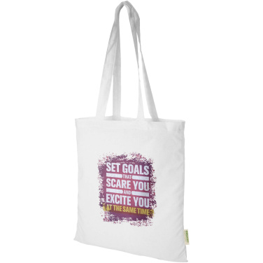 Logotrade promotional merchandise photo of: Odisha 140 g/m² OCS organic tote bag 7L