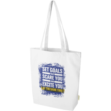 Logo trade promotional product photo of: Odisha 270 g/m² OCS organic tote bag 10L