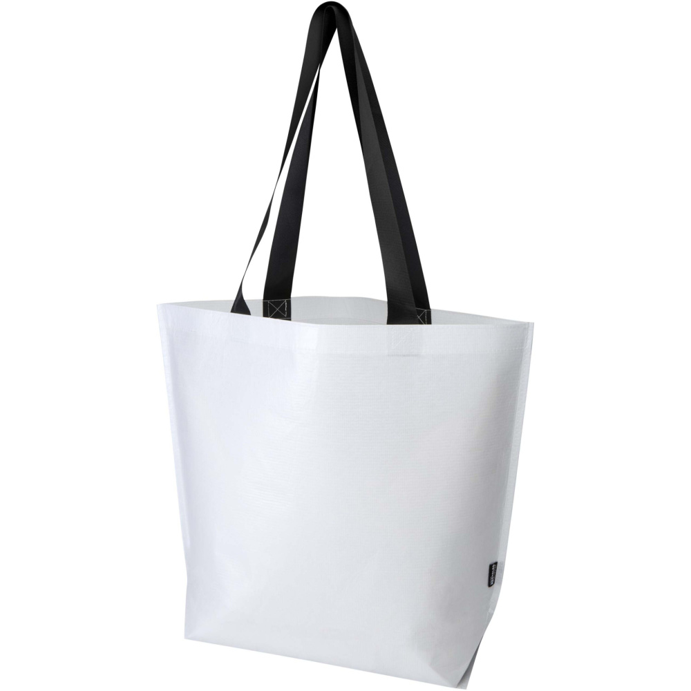 Logotrade advertising products photo of: Duo GRS recycled double-laminated oversized tote bag 30L