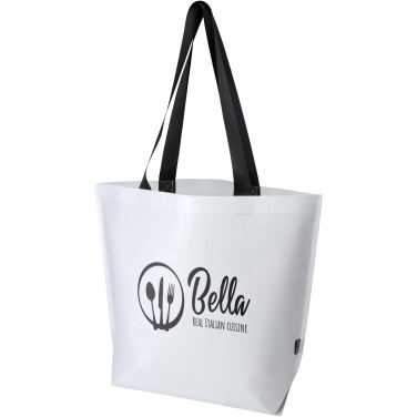 Logo trade promotional item photo of: Duo GRS recycled double-laminated oversized tote bag 30L