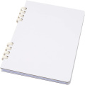 Fil A5 hard cover RCS recycled spiral notebook, White