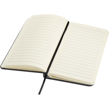 Logo trade promotional merchandise picture of: Kern A6 hard cover notebook and MagSafe wallet gift set