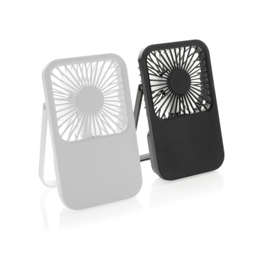 Logotrade promotional item image of: Aervina RCS recycled plastic re-chargeable desk fan
