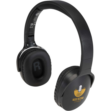 Logotrade corporate gift picture of: Ancha recycled plastic over-ear wireless Bluetooth® headset