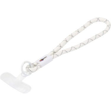 Logo trade advertising products image of: Arich recycled plastic smartphone wristband