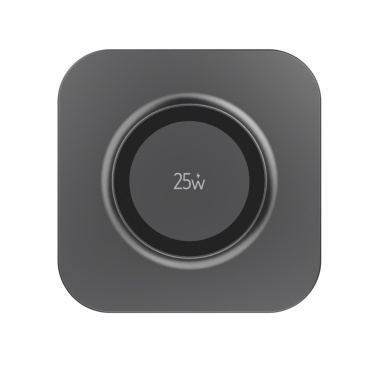 Logotrade promotional product picture of: Quantum ultra-fast 25W magnetic wireless charging pad