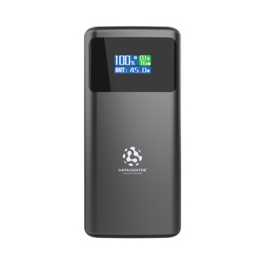 Logo trade promotional giveaway photo of: Quantum RCS ultra-fast PD45W 10.000mAh powerbank with screen