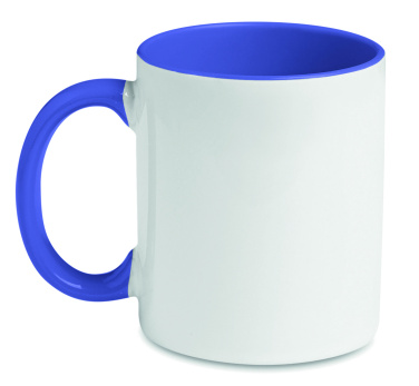 Logo trade promotional giveaways image of: Coloured sublimation mug