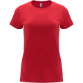 Capri short sleeve women's t-shirt, Red