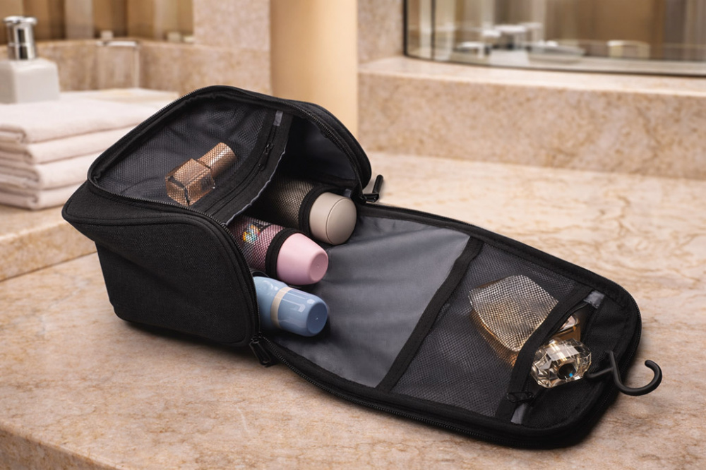 Logo trade promotional merchandise picture of: Cosmetic bag 235008735