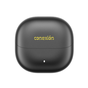 Logo trade promotional gift photo of: Urban Vitamin Santa Clara RCS plastic ENC earbuds