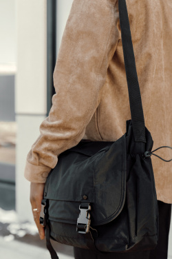 Logotrade business gift image of: KENTO URBAN RCS recycled nylon 15.6 inch Messenger