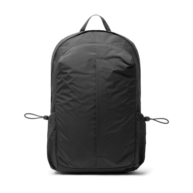 Logo trade promotional gift photo of: KENTO URBAN RCS recycled nylon 15.6 inch Backpack with front