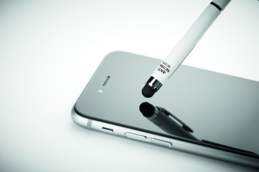 Logo trade business gift photo of: Stylus antibacterial pen
