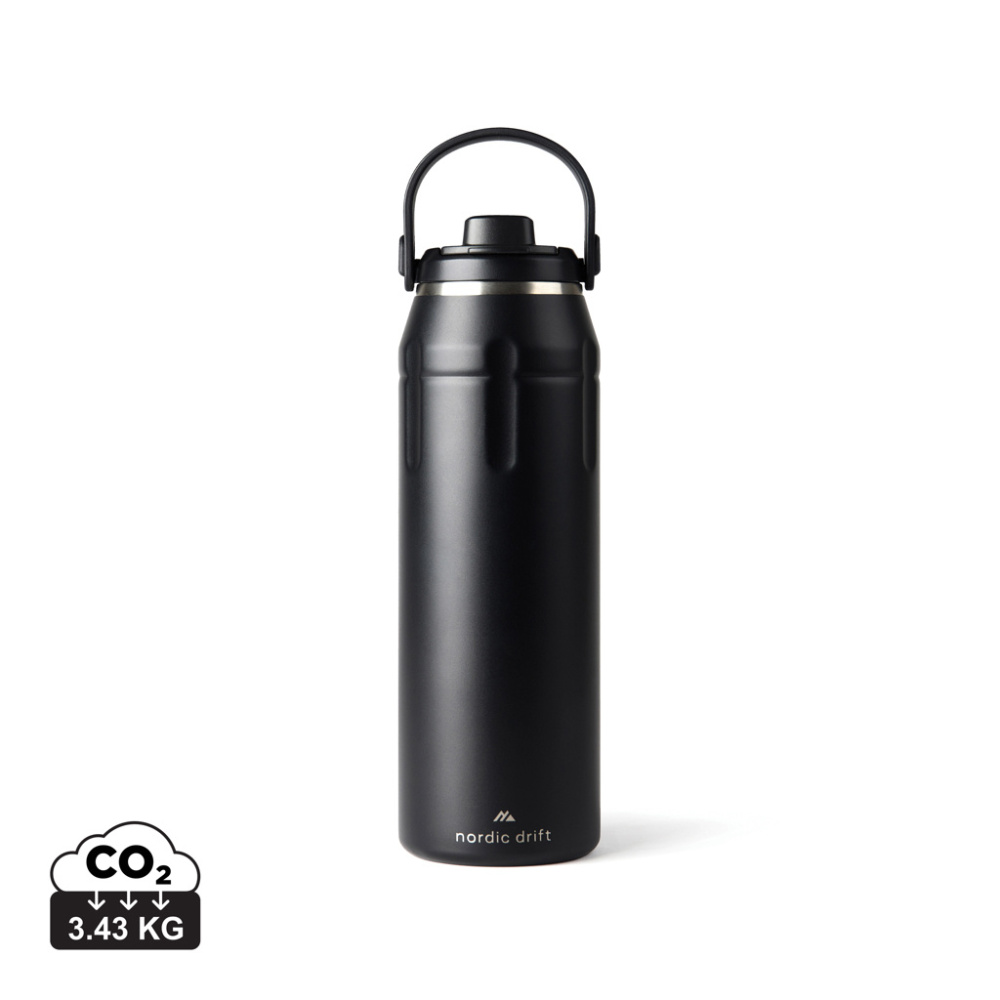 Logo trade corporate gifts picture of: Nordic Drift Trail RCS Insulated sports bottle 940ml