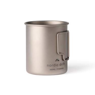 Logotrade promotional giveaways photo of: Nordic Drift Trail Ultra Light Titanium 450ml Cup