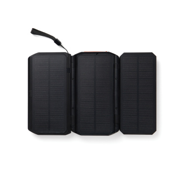 Logotrade promotional gift image of: Nordic Drift Titan 10.000mAh solar powerbank with 3 panels
