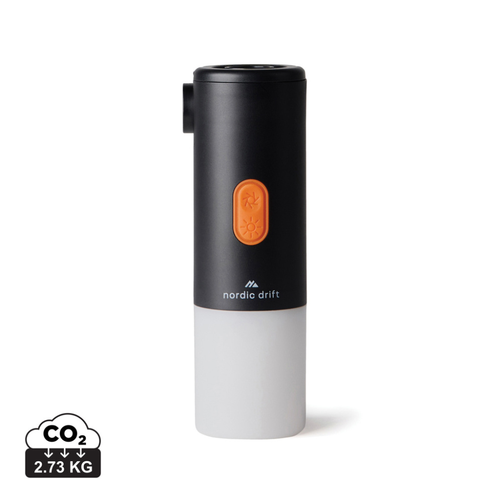 Logo trade advertising products image of: Nordic Drift Titan Portable Air pump camping light