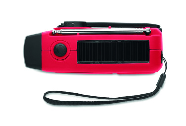 Logotrade corporate gifts photo of: Portable radio SOS with LED torch