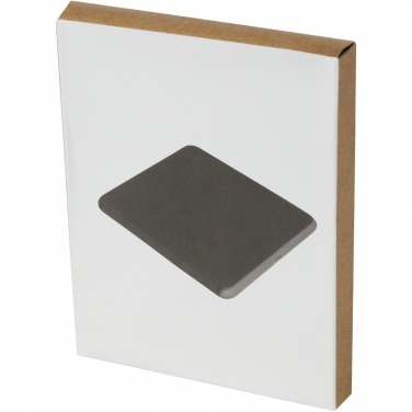 Logo trade reklaamkingi pilt: Loop 10 W taaskasutatud plastist juhtmevaba laadimispadi