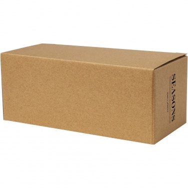 Logo trade reklaamkingitused foto: Manti 2-osaline 100 ml topeltseinaga klaasist tass bambusest alusega 