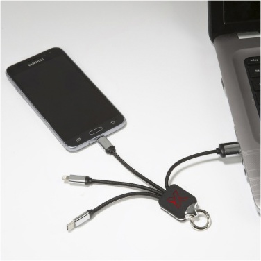 Logotrade meene foto: SCX.design C15 quatro valgustustusega laadimiskaabel