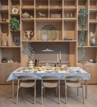 Logotrade reklaamkingid pilt: Ukiyo salatikauss bambusest salatiserveriga