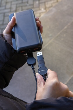 Logotrade meened pilt: Oakland RCS taaskasutatud plastist 6-ühes kiirlaadimiskaabel 45 W