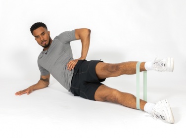 Logo trade reklaamkingi pilt: 4tk elastsed fitness-rihmad kotis