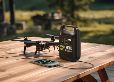 Logo trade firmakingituse pilt: Power Vault RCS rplastic 21000 mAh kaasaskantav elektrijaam