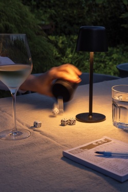 Logo trade meened foto: Zenic RCS taaskasutatud plastikust USB taaslaetav laualamp