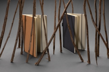 Logotrade ärikingitused pilt: A5 deluxe kraft kõvakaaneline märkmik