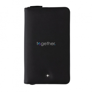 Logo trade firmakingid foto: Swiss Peak Heritage RCS rPU RFID reisirahakott