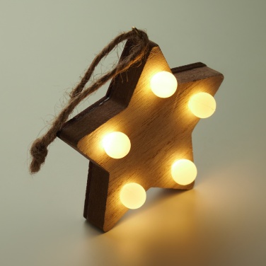 Logo trade firmakingituse pilt: Puidust tuledega umbrohutäht