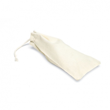 Logo trade reklaamkingitused foto: Puidust pusle puuvillases kotis