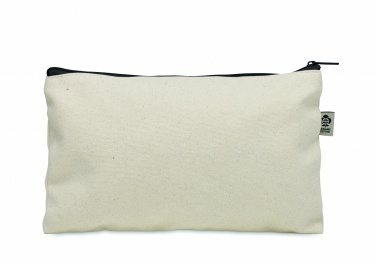 Logo trade firmakingi pilt: Puuvillane kosmeetikakott 340 gr/m²