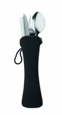 Logotrade firmakingitused pilt: Roostevabast terasest söögiriistade komplekt