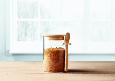 Logotrade ärikingi foto: Klaaspurk lusikaga 600 ml