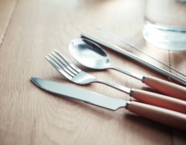 Logotrade reklaamtooted pilt: Roostevabast terasest söögiriistade komplekt