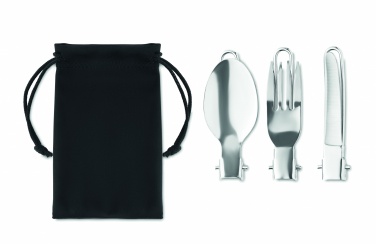 Logotrade reklaamkingitused pilt: 3-osaline matkasöögiriistade komplekt