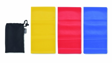 Logotrade meene foto: 3 TPE fitness-rihma komplekt