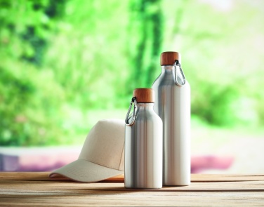 Logotrade meene foto: Alumiiniumpudel 400 ml