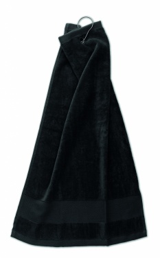 Logotrade reklaamkingid pilt: Puuvillane golfirätik riidepuuga