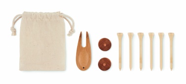 Logotrade reklaamkingituse foto: Golfitarvikute komplekt kotis