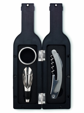 Logo trade reklaamtooted foto: Pudelikujuline veinikomplekt