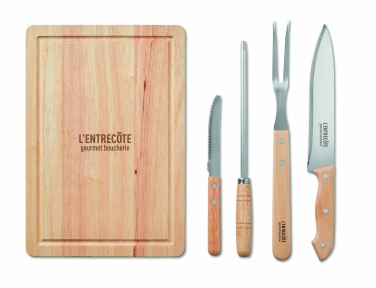 Logotrade reklaamtoote foto: Komplektis 4 BBQ grillimistarvikut