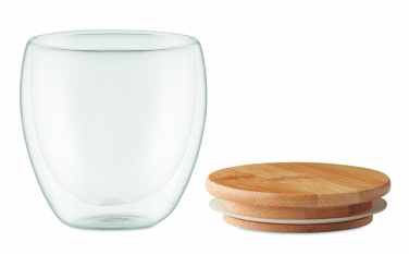 Logo trade reklaamkingituse pilt: Kaheseinaline klaas 250ml Hamburg