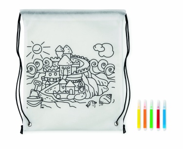 Logotrade firmakingituse foto: Lausriidest lastekott pastakatega