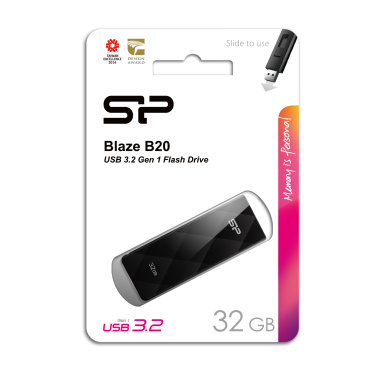 Logotrade reklaamkingituse foto: Pendrive Silicon Power B20 USB 3.0